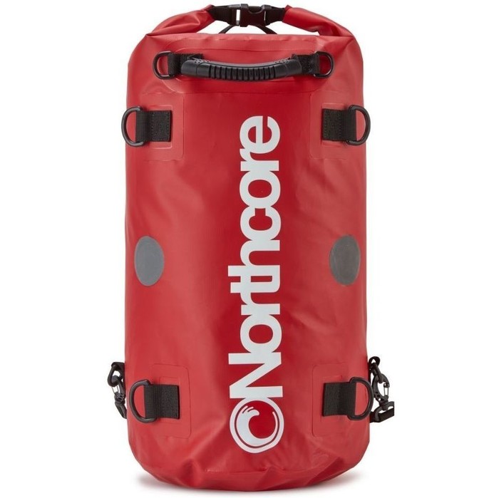 2024 Northcore Dry Bag 30L Backpack Red NOCO67CC Accessories Luggage Wetsuit Outlet